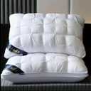 Deep Sleep Pillows  Hotel Quality Bed Pillows Queen Size for Sleeping (2, Queen (U.S. Standard))