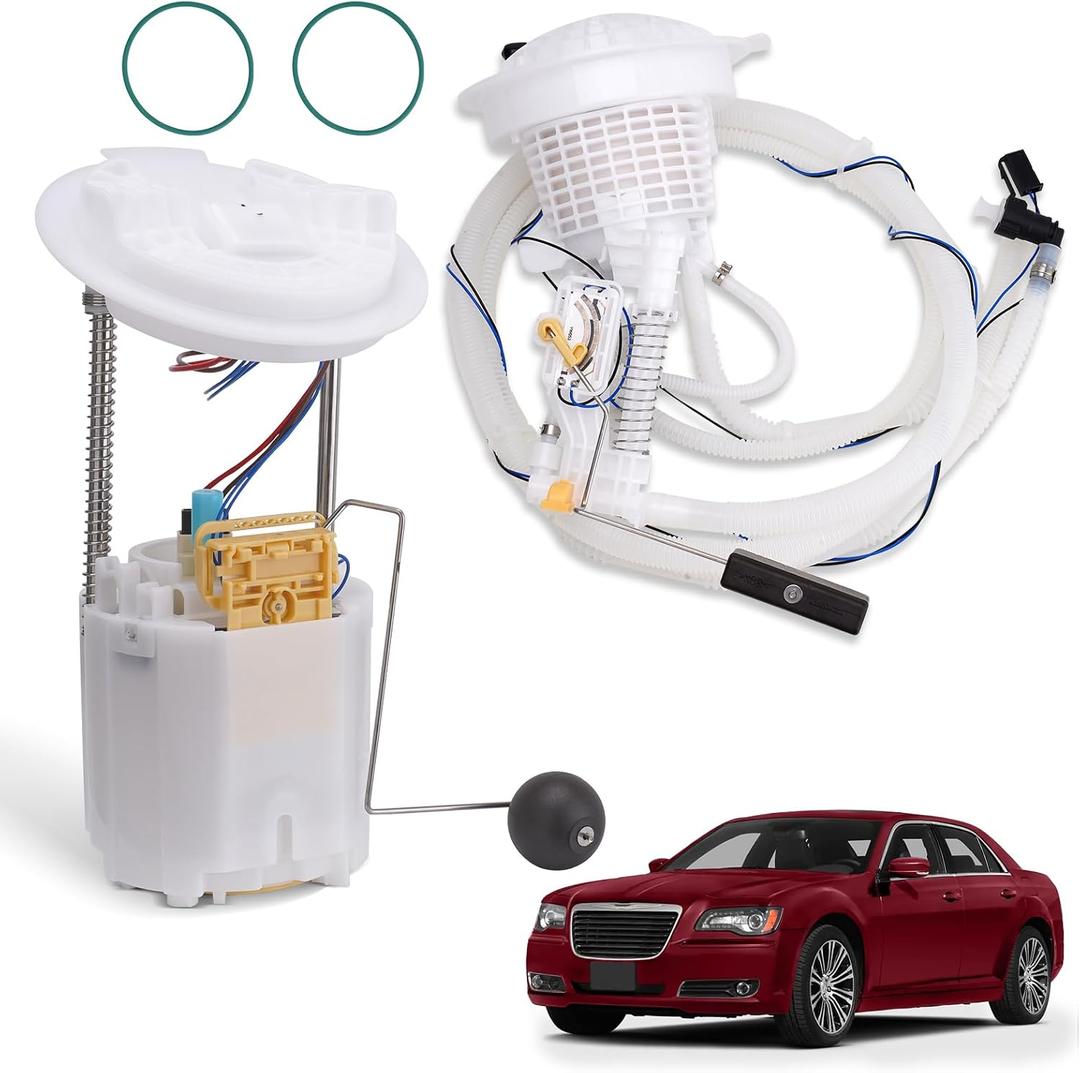 Electric Fuel Pump Module with Sending Unit Compatible with 2005-2015 Chrysler 300,Dodge Challenger Charger Magnum Left Driver Side & Right Passenger Replaces# 5136023 5136022 E7192M E7264A