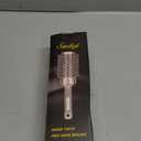 Sndyi Large Round Brush for Blow Out, 2.1 Inch Nano Thermal Ceramic Ionic Round Hair Brush with Boar Bristles, Boost Shine and Volume, Quick Blow Drying and Styling, Best for Long Thick Hair