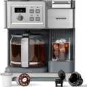 2-Way 12-Cup Programmable Brewer Coffee Maker (Silver)