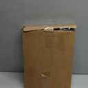 GEHE Bamboo Sofa Arm Tray, Foldable Couch Arm Tray Side Table, Anti-Falling Armrest Tables Cup Holder for Snacks, Drinks, Beers, Phone, Control, Flexible and Portable, Anti-Slip Bottom (Brown)