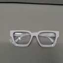 livho Oversized up to 99% Blue Light Blocking Glasses for Woman - Rectangle Fashion Glasses for Computer, Chic Preppy Frame
