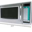 Sharp Medium-Duty Commercial Microwave Oven (15-0429) R-21LVF1 Cubic Feet