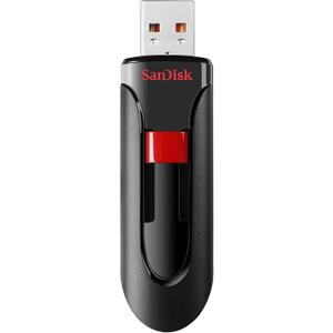 SanDisk 256GB Cruzer Glide USB 2.0 Flash Drive - SDCZ60-256G-B35, Black