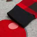 Demifill Boys And Girls Halloween Pajamas Sets Christmas Pjs Holiday Sleepwear Children Clothes (24 Months, Grey&black&red/Reindeer)