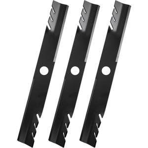 103-6398 Mower Blades Compatible with Ex Mark 60" Deck Lawn Mower, Gator Mulching Blades 116-5174 Fit for Ex Mark Radius, Turf Tracer, Lazer Z Series, Replace 103-6393 96-749 (3 Pack)