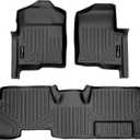 MAXLINER Floor Mats 2 Row Liner Set for 2009-2010 Ford F-150
