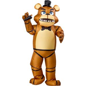 Rubies Five Nights At Freddy's: Freddy Fazbear Inflatable Costume for Kids, Boy's One Size