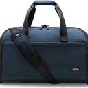 Halfday Convertible 2-in-1 Premium Garment Duffel Weekender Bag 40L: Wrinkle-Free Travel (Hanging Suit Compartment, Shoe Pockets, Trolley Sleeve), Balistic Nylon Carry-on, Pacific
