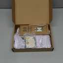 MTLEE 60 Sets Baby Shower Party Favors for Guests Baby Shower Gifts Tea Lights Candles with Thank Tags and Return Gift Bags for Boys Girls Birthday Gender Reveal Party Supplies(White,Animal)