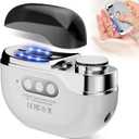 2026 Upgraded 4-in-1 Electric Nail Clipper File & Toenails, 3 Speeds Nail Trimmer,Rechargeable with Polishing & Storage,Suitable for Children,Aldult,Elderly for Thick Nails