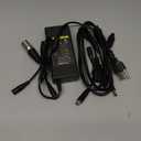 42V 2A Universal Scooter Charger with 7 Connections, 7 in 1 for Jetson, Gotrax Bike Electric Scooter, ninebot Electric Scooter Charger for 36V 10S Li-ion Battery.
