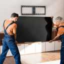 Mounting Dream TV Mount Fixed for Most 42-84 Inch Flat Screen TVs, UL Listed TV Wall Mount Bracket up to VESA 600 x 400mm and 132 lbs - Fits 16"/18"/24" Studs - Low Profile and Space Saving MD2163-K