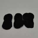 Diu Life 3 Pack Pilates Socks Yoga Socks with Grips for Women Non Slip, Workout, Pure Barre, Ballet, Dance, Hospital Socks (02 Black - 3 Pairs)