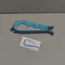 Otstar Jar Opener Bottle Opener and Can Opener for Weak hands, Seniors with Arthritis and Anyone with Low Strength, Mutil Jar Opener Get Lids Off Easily (Blue and Grey)