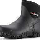 HISEA Men's Rain Boots Waterproof Insulated Rubber Boots Neoprene Mud Boots Outdoor 11
