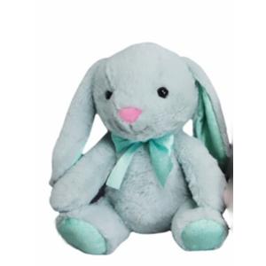 Holiday Home Blue Bunny Plush , 12 Inches