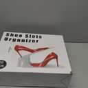 Shoe Slots Organizer 20 Pack - Shoe Stackers, Space Savers 50%, 4 Levels Adjustable, Double Layer Holders for Closet, White