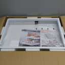 1 Pack 21" Deep Pull Out Cabinets Drawers Organizer for Kitchen, Expandable Slide Out with Adhesive, Adjustable Roll Out Cabinet Shelf for Pantry Pots Pans (White, 21" D x 12.6" W x 2.76" H)