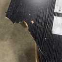 Real Relax 70" U-Shaped Leg TV Stand with 36" Electric Fireplace, High Gloss Finish Entertainment Center for TVs Up to 80", TV Console Cabinet for Living Room, Black