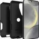 OtterBox Samsung Galaxy S24 Commuter Series Case - Black, Slim & Tough, Pocket-Friendly, with Port Protection