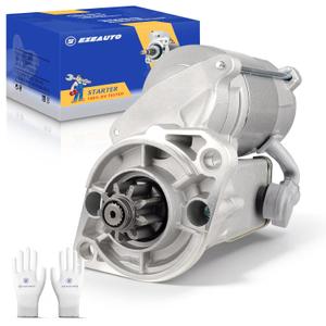 Ezexpreze 18145 New Starter for Kubota Diesel Compact Tractors L2250 L2500 L2550 L2650 L2800 L2900 L2950 L3010 L3130 L3240 L3300 L3400 L3410 L3430 L35 KJS130 3407016081 3407016083 1280008460