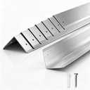 304 Stainless Steel Wall Corner Protector, 48x2 in, 8 Pack