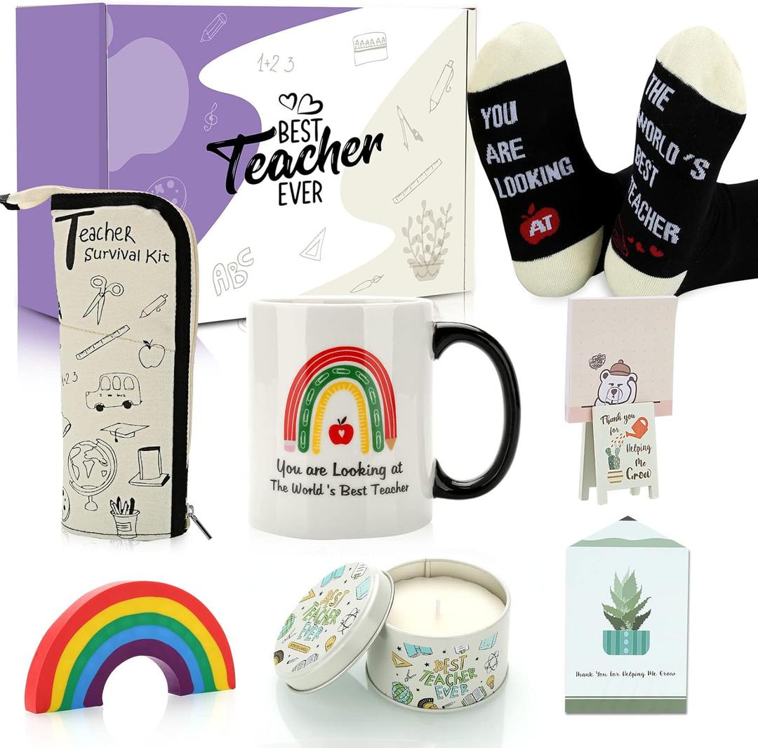 Teacher Gifts for Women Men, Teacher Appreciation Gifts, Graduation Back to School End of Year Teachers Gift from Student, Unique Christmas Birthday Retirement Thank You Gift for Teachers