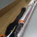 Demon Slayer Sword 41inch,with Display Stand and Belt, Rengoku Sword/Tanjiro Sword/Zenitsu Sword/Anime Original Texture, for Demon Slayer Cosplay and Collection, (Red)