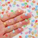 2 x 250 PCS Luminous Mini Resin Turtles for Crafts Tiny Turtle Glow in The Dark Miniatures Plastic Animals Figures to Hide for Fairy Garden Dollhouse Micro Landscaping Decorations