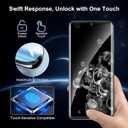 2+2 Pack for Samsung Galaxy S20 Ultra Screen Protector and Camera Protectors, Fingerprint Support, Case Friendly, Bubble-Free, 9H Hardness Glass for S20 Ultra 5G