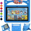 All-New 8 inch Tablet Case (12th/10th Generation, 2024/2020 Release),Light Weight/Shock-Absorption/Anti Slip/High Impact/Handle Friendly Kids Case for All-New 8 inch Tablet (Blue)