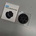 AUROX for MagSafe Phone Grip, Magnetic Phone Grip, Magnetic Suction Cup Collapsible Phone Grip Holder for iPhone 17 16 15 14 13 12 Series, Magneticc Silicone Phone Grips for Videos and Selfies,Black