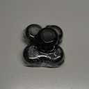 GRENFU Stove Knob Covers for Child Safety (5 + 1 Pack) Gas Stove Knob Covers with Strong Adhesive Double-Sided Tape Oven Knob Covers for Child Safety Prevent Kids & Pets from Turning on Stoves Black