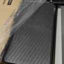 BEHERZT 4 Step Ladder, Sturdy Portable Metal Ladder for Home, 500lbs Capacity Folding Step Stool with Wide Pedal for Adults, Black