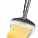 Boska Stainless Steel Cheese Slicer - Copenhagen For All Types of Cheese - Multi-Functional Cheese Slicer - Handheld Slicer - Silver Non-Stick - Dishwasher Safe - For Kitchen Cooking