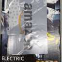 FORABEST Heated Lunch Box, 80W Electric Lunch Box for Adults, Portable Food Warmer with 1.5L Stainless Steel Container, Utensils & Carry Bag, On/Off Switch, 12V/24V Car/Truck & 110/120V Home/Office (Black Yellow)