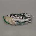 Pouf Ottoman Unstuffed Poufs Soft Touch Zebra Boho Footrest Floor Chair Storage for Living Room Bedroom Home Decor (Green, 20 x 20 x 8 Inches Square)