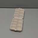 NEW Foldable & Double Protection Portable Weekly Pill Organizer 2 Times A Day with Etched Labels, AM PM 7 Day Week Medicine Box, Daily Travel Pill Case Holder Dispenser for Vitamin, Supplement - Khaki