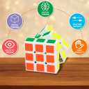 Mini Cube Puzzle Party Favors for Kids: 28 Pack 1.18in 3x3 Magic Cube School Rewards & Classroom Prize for Students - Birthday Valentines Easter Stress Relief Toys Goody Bag Filler Gifts