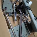 DMI Tub Transfer Bench and Shower Chair with Non Slip Aluminum Body, FSA Eligible, Adjustable Seat Height and Cut Out Access, Holds Weight up to 400 Lbs, Bath and Shower Safety, Transfer Bench