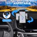 Phone Mount for Honda Pilot 2016-2022, Phone Holder Mount with Self-Adhesive Base for Dashboard Air Vent Upper, Compatible with iPhone & All Smartphones (A Style - Upper)