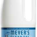 MRS. MEYER'S CLEAN DAY Liquid Fabric Softener, Infused with Essential Oils, Paraben Free, Rain Water Scent, 32 oz (32 Loads)