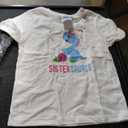Sistersaurus Cute Dino Dinosaur Sister Saurus T-Shirt (Small), Size 2T