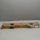 Sun Zero Seraphina Textured Total Blackout Cordless Roman Shade, 27" x 64", Sage Green