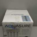 Aquasure Premier 4-Stage RO Reverse Osmosis Under Sink Drinking Water Filtration System | Removes 99% of Contaminants | 75 GPD, Leak-Proof, Quick Change Filters, with Tank & Brushed Nickel Faucet