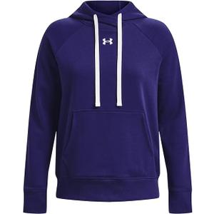Under Armour Women's Rival Fleece Pull-Over Hoodie XL Sonar Blue