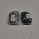 Meseey 30pcs 8 Inch Stretch Elastic Loops with Pre-Tied Black White Plaid Ribbon Bows for Gift Wrapping,Baby Showers, Weddings, Christmas Boxes (8 Inch, Black and White),2pcs