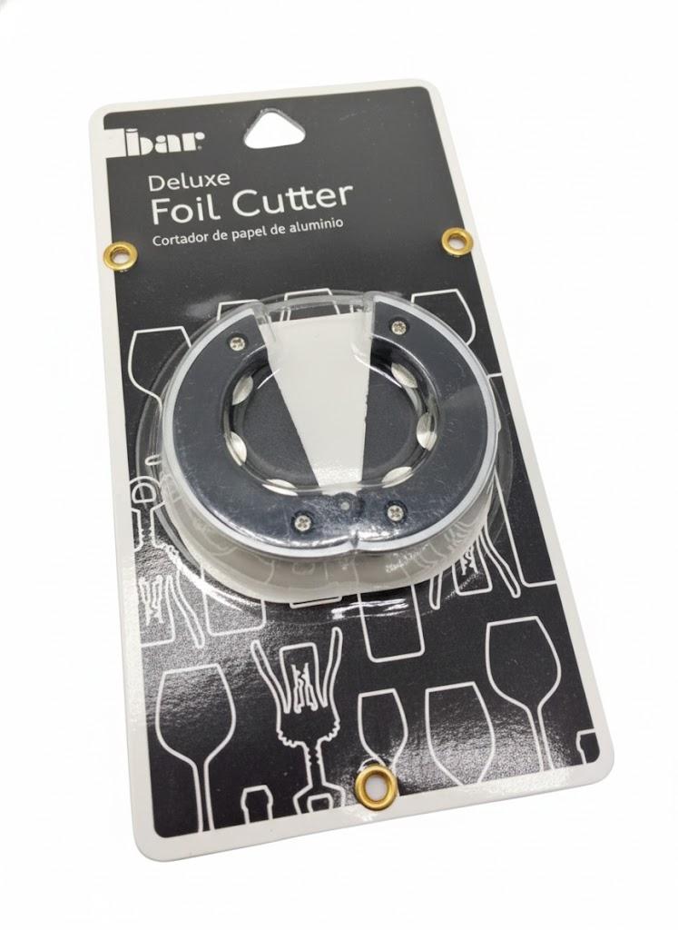 (QTY 4) Jacent 24224 The Bar Deluxe Foil Cutter Fits Most Wine Bottles 2Pack