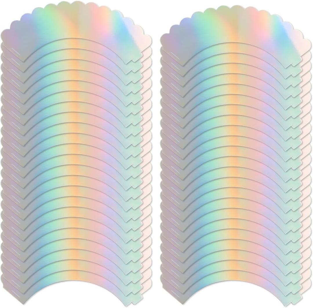 Colourful Rainbow Cupcake Liners - 48Pcs Cupcake Baking Cups Food Grade Greaseproof Paper Muffin Liners for Birthday Party and Wedding Decoration Cupcake Wrappers